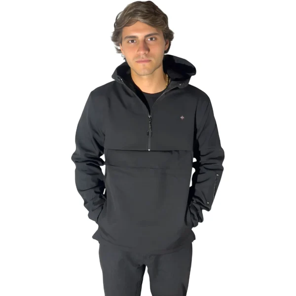 Anorak Vortrek Shelltrek Adventure Color Negro - Imagen 6