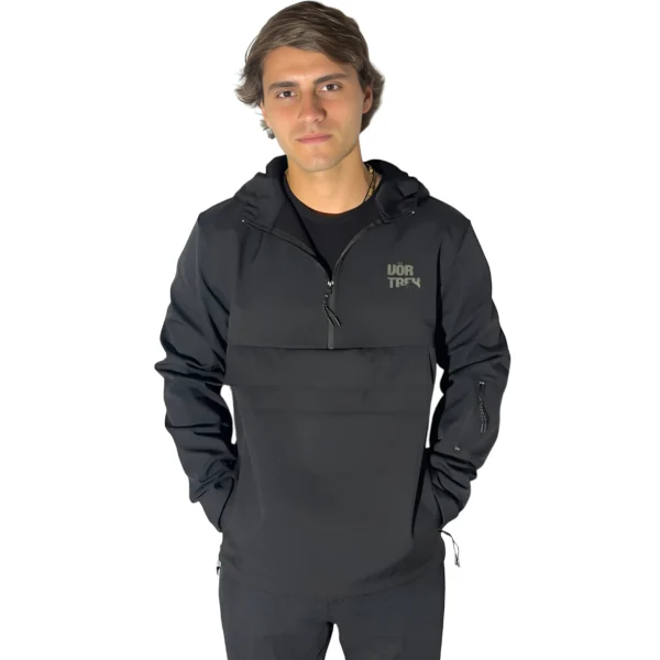 Anorak Vortrek Shelltrek Camp Color Negro - Imagen 6
