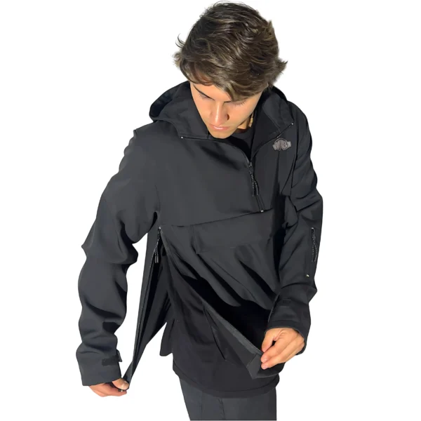 Anorak Vortrek Shelltrek Glasses Color Negro - Imagen 3