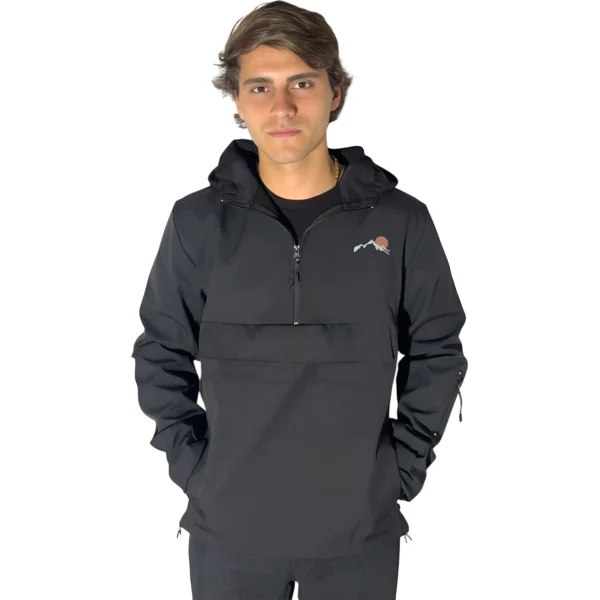 Anorak Vortrek Shelltrek Mountain Color Negro - Imagen 6