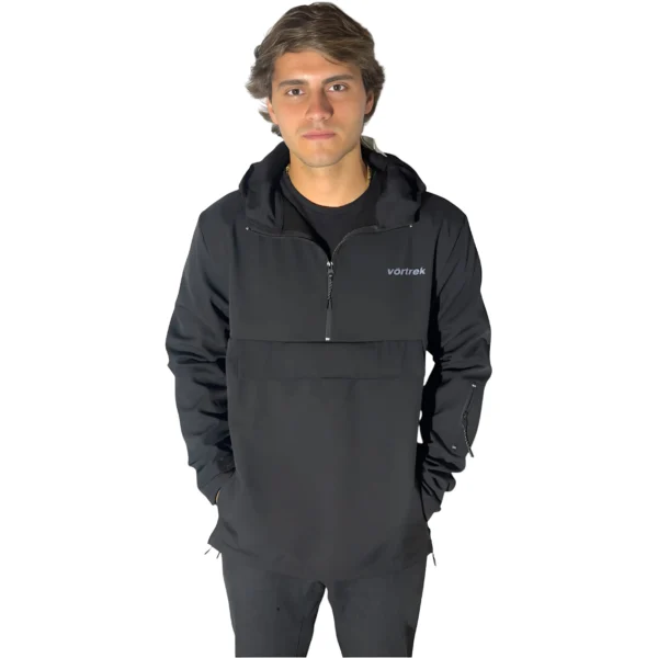 Anorak Vortrek Shelltrek Urban Color Negro - Imagen 6