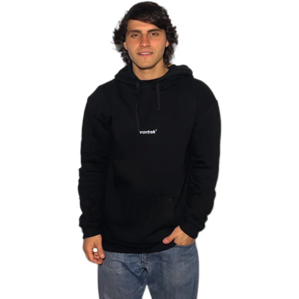 Buzo Vortrek Hoodie Color Negro - Imagen 6