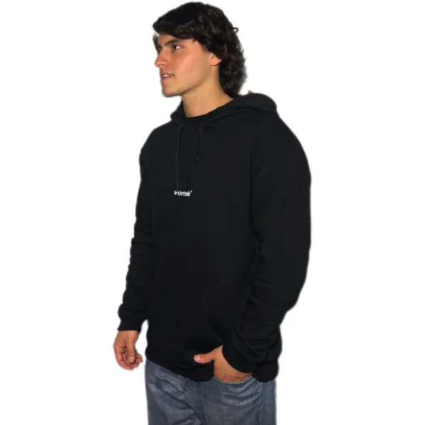 Buzo Vortrek Hoodie Color Negro - Imagen 2