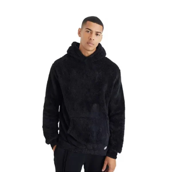 Buzo Vortrek Montrek Hoodie Half Zip unisex color negro - Imagen 6