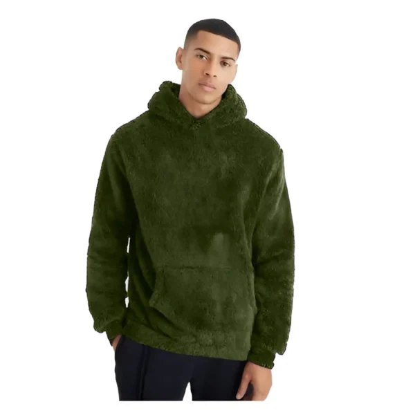 Buzo Vortrek Montrek Hoodie Half Zip unisex color verde - Imagen 5
