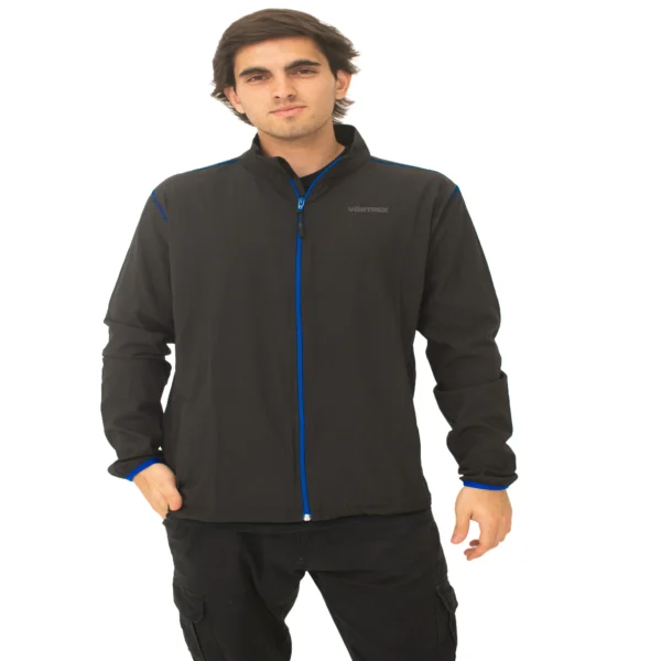 Campera deportiva Vortrek Hombre CHARVIN color Negro-Azul - Imagen 6