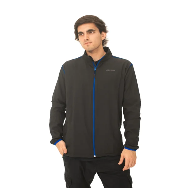 Campera deportiva Vortrek Hombre CHARVIN color Negro-Azul - Imagen 3