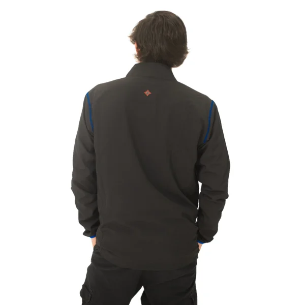 Campera deportiva Vortrek Hombre CHARVIN color Negro-Azul - Imagen 5