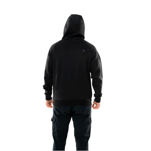 Campera deportiva Vortrek Hombre con capucha color Negro 29117427 - Imagen 5