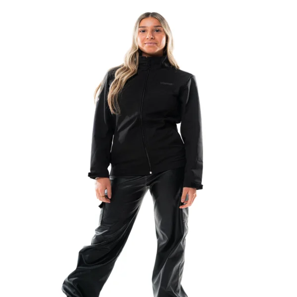 Campera VORTREK CASCADE softshell liviano mujer color negro - Imagen 6