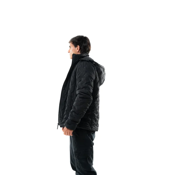 Campera Vortrek Hombre 21117853 Relleno sintetico Capucha desmontable color Negro - Imagen 2