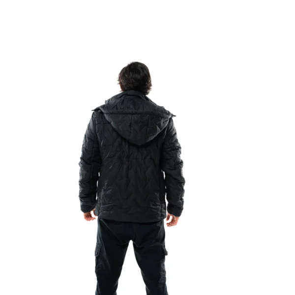 Campera Vortrek Hombre 21117853 Relleno sintetico Capucha desmontable color Negro - Imagen 4