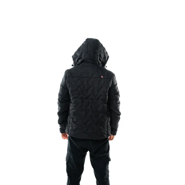 Campera Vortrek Hombre 21117853 Relleno sintetico Capucha desmontable color Negro - Imagen 5
