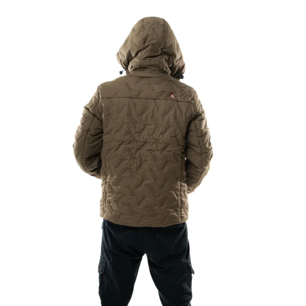 Campera Vortrek Hombre 21117853 Relleno sintetico Capucha desmontable color Verde Militar - Imagen 5