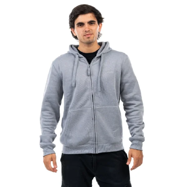 Campera Vortrek Hombre de Friza color Gris claro melange 29117301 - Imagen 6