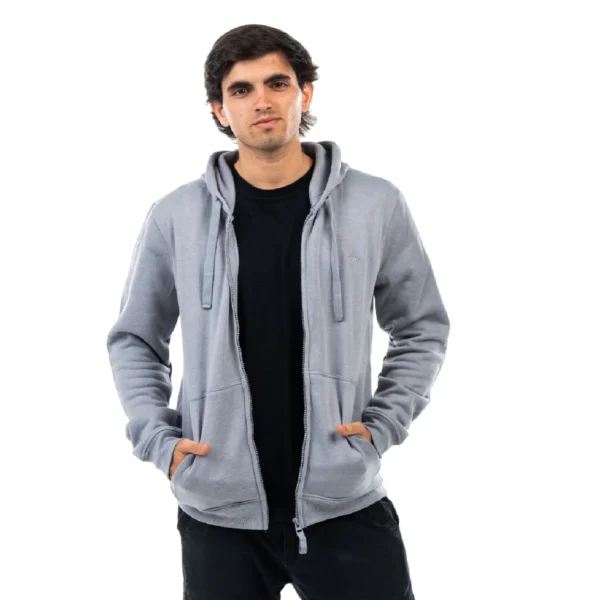 Campera Vortrek Hombre de Friza color Gris claro melange 29117301 - Imagen 4