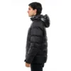 Campera Vortrek Hombre Puffer con Capucha color Negro opaco-Negro brillante 21117612 - Imagen 3