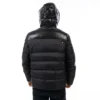 Campera Vortrek Hombre Puffer con Capucha color Negro opaco-Negro brillante 21117612 - Imagen 4