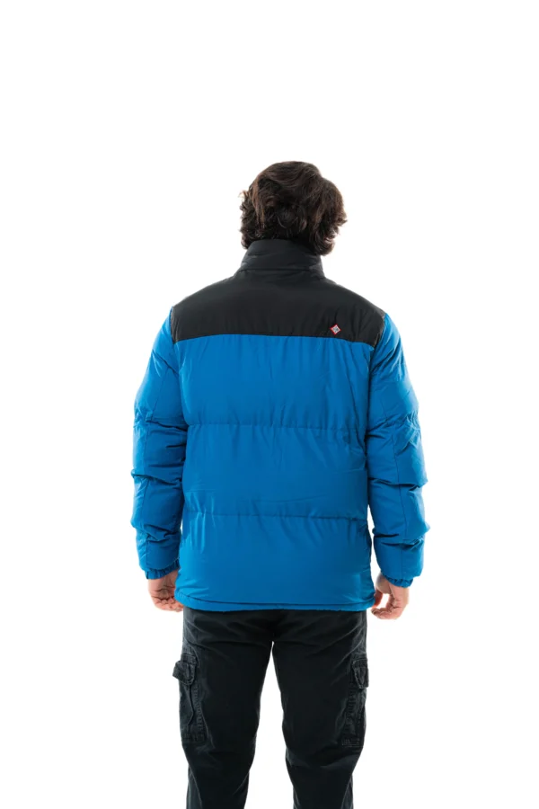 Campera Vortrek Hombre Puffer dos colores Negro-Azul 21117610 - Imagen 5
