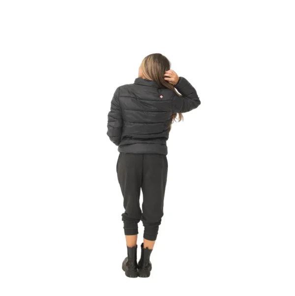 Campera Vortrek Mujer Puffer corta color Negro 21217738 - Imagen 5