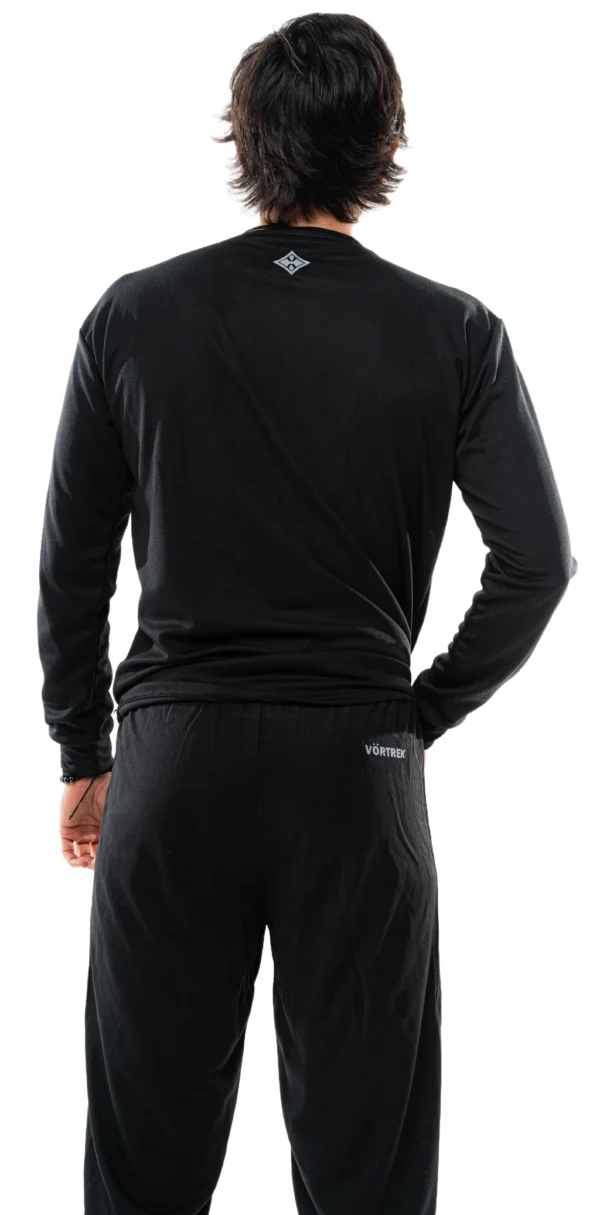 Conjunto termico Vortrek Pantalon+Remera color Negro - Imagen 4