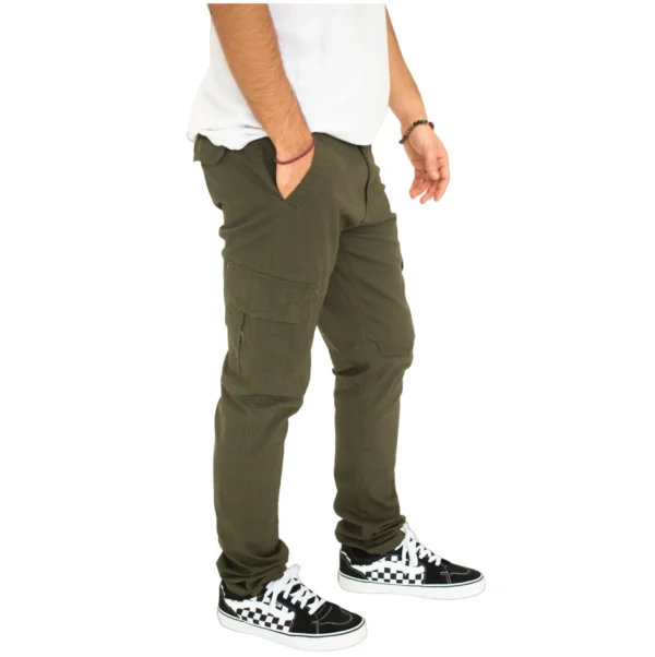 Pantalon cargo Vortrek A4118403 color Verde - Imagen 2