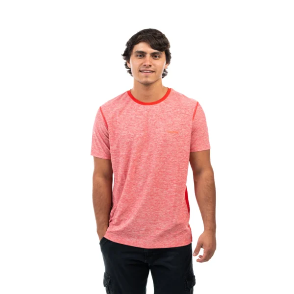 Remera VORTREK 11116004 hombre manga corta color rojo - Imagen 6