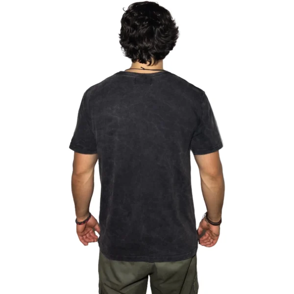 REMERA VORTREK COTTON BLACK CALLING Manga Corta Hombre Color Gris Melange - Imagen 3