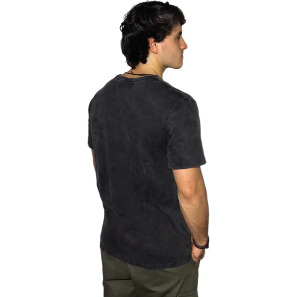 REMERA VORTREK COTTON BLACK CALLING Manga Corta Hombre Color Gris Melange - Imagen 4