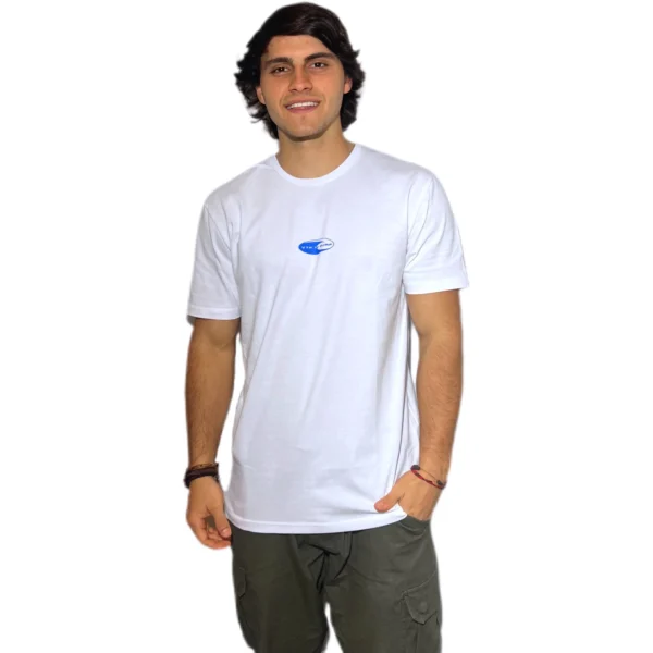 REMERA VORTREK COTTON BLACK SURF Manga Corta Hombre Color Blanco - Imagen 6