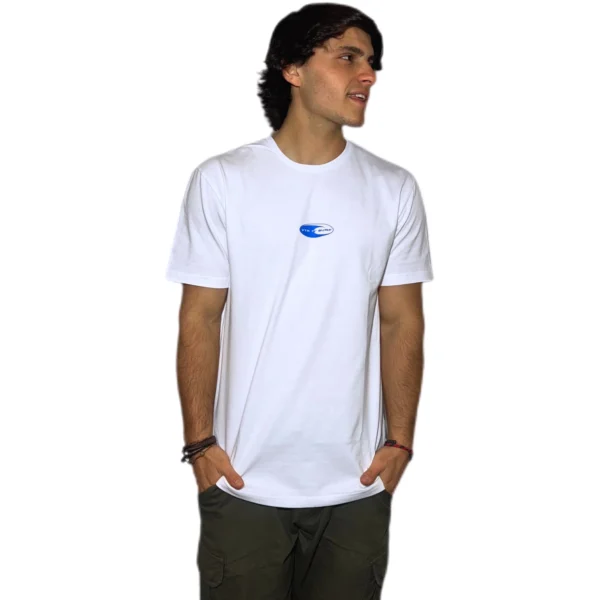 REMERA VORTREK COTTON BLACK SURF Manga Corta Hombre Color Blanco - Imagen 2