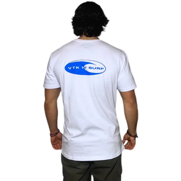 REMERA VORTREK COTTON BLACK SURF Manga Corta Hombre Color Blanco - Imagen 3