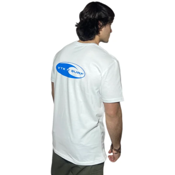 REMERA VORTREK COTTON BLACK SURF Manga Corta Hombre Color Blanco - Imagen 4