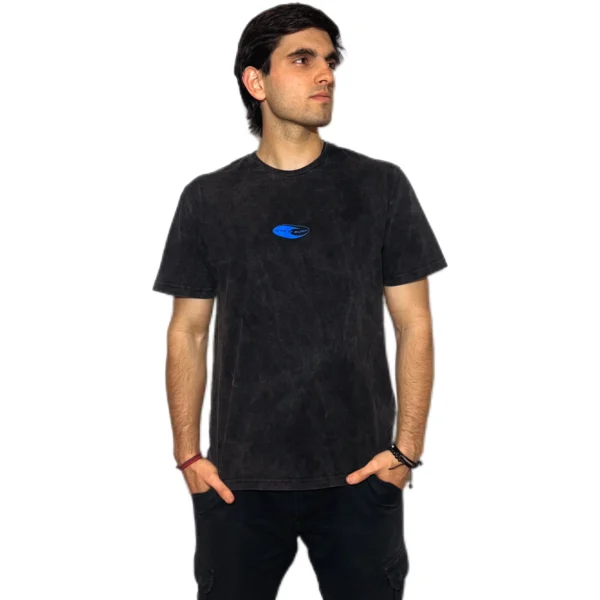 REMERA VORTREK COTTON BLACK SURF Manga Corta Hombre Color Gris Melange - Imagen 5