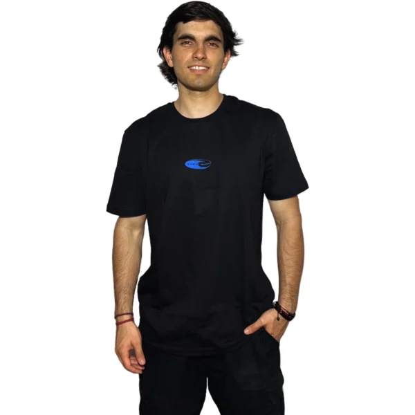 REMERA VORTREK COTTON BLACK SURF Manga Corta Hombre Color Negro - Imagen 6