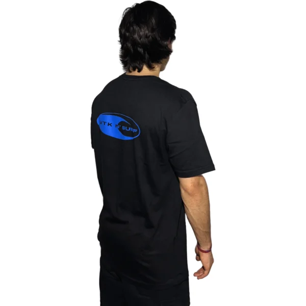 REMERA VORTREK COTTON BLACK SURF Manga Corta Hombre Color Negro - Imagen 4