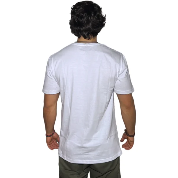 REMERA VORTREK COTTON BLACK SWISS Manga Corta Hombre Color Blanco - Imagen 3