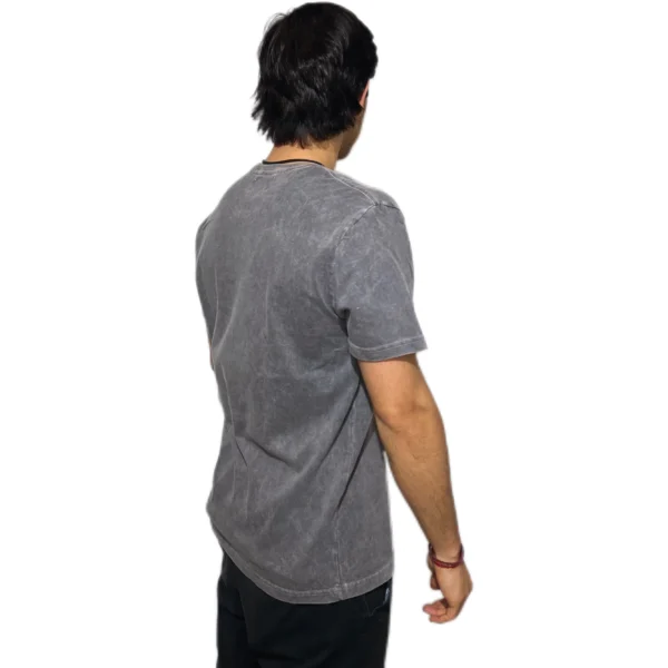 REMERA VORTREK COTTON BLACK SWISS Manga Corta Hombre Color Gris - Imagen 4