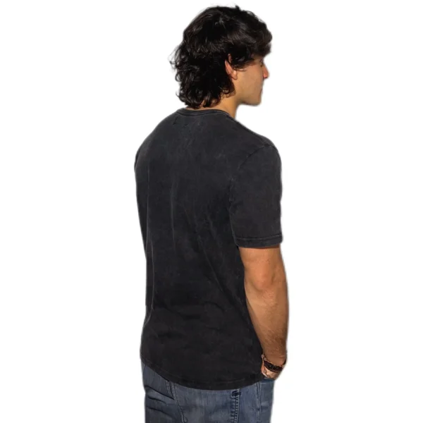 REMERA VORTREK COTTON BLACK SWISS Manga Corta Hombre Color Gris Melange - Imagen 4