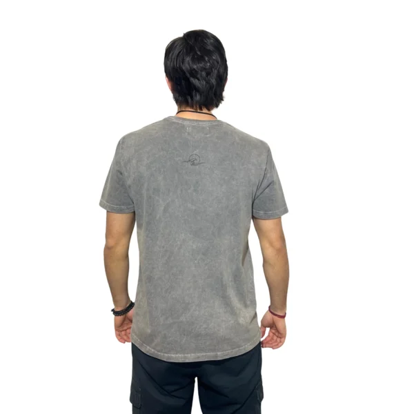 REMERA VORTREK COTTON BLACK TREK Manga Corta Hombre Color Gris - Imagen 3