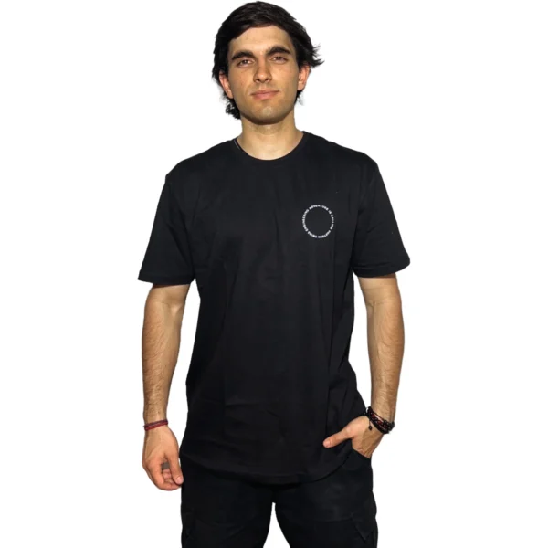 REMERA VORTREK COTTON BLACK TREK Manga Corta Hombre Color Negro - Imagen 6