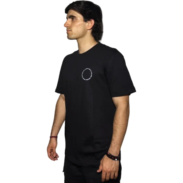 REMERA VORTREK COTTON BLACK TREK Manga Corta Hombre Color Negro - Imagen 2