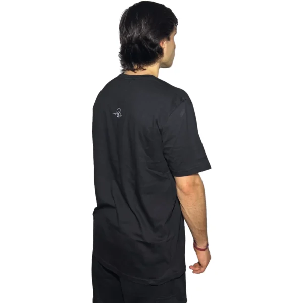 REMERA VORTREK COTTON BLACK TREK Manga Corta Hombre Color Negro - Imagen 4