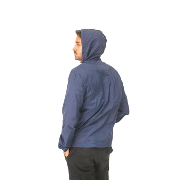Rompevientos Vortrek Hombre 20116006 Reflectivo bolsillo con cierre color Azul oscuro/claro - Imagen 4