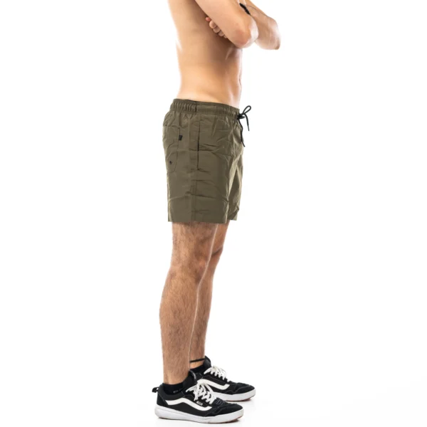 Short de baño VORTREK A1116200 hombre color verde militar - Imagen 4