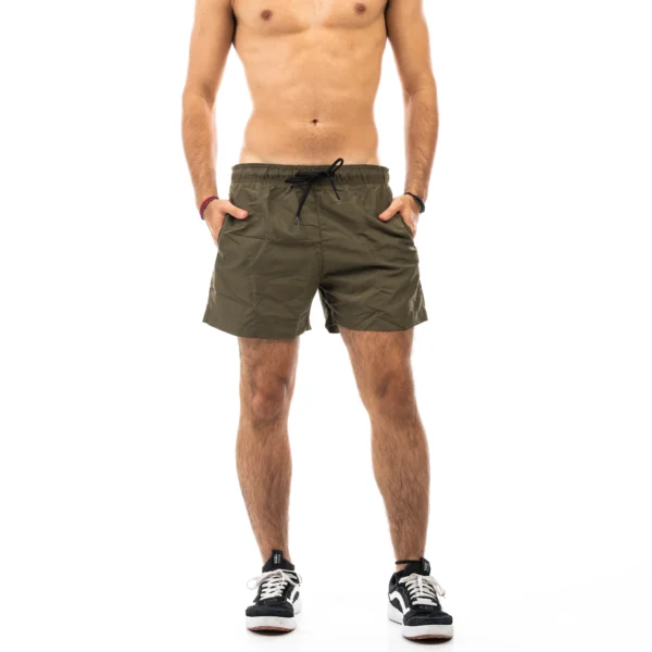 Short de baño VORTREK A1116200 hombre color verde militar - Imagen 5