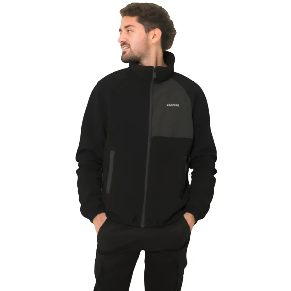 Campera Polar Vortrek Cozytrek Color Negro