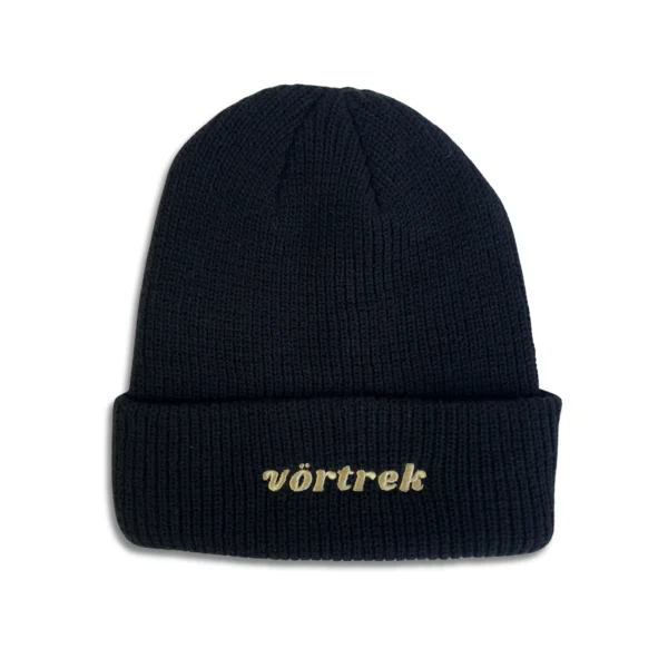 Gorro Vortrek Classic Lana Punto Ingles Color Negro - Imagen 4