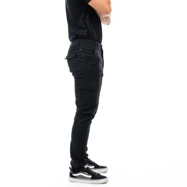 Pantalon cargo Vortrek A4116403 color Negro - Imagen 4