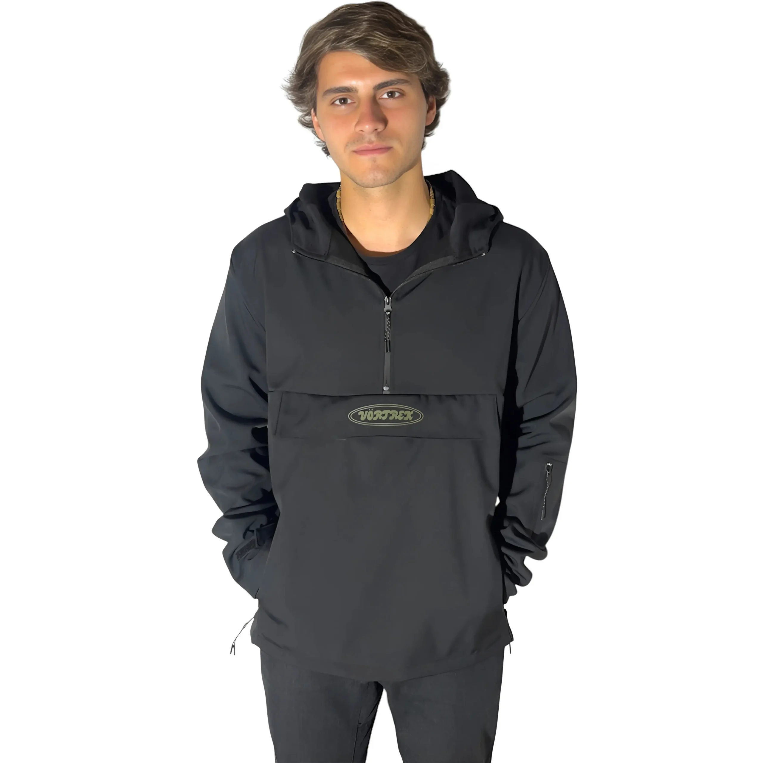 Anorak Vortrek Shelltrek Waves Color Negro